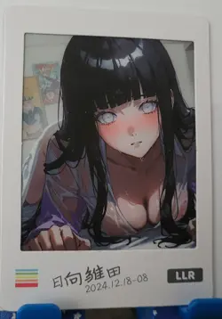 Hinata Hyuga Naruto LLR Card Goddess Story No Doubt To Getting Wet Waifu Anime - Image 1