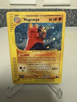 Pokemon TCG Card English e-Series Skyridge Magcargo H17/H32 Holo Rare - Image 1