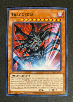Tragoedia x3 SDSA-EN011 Common 1st Edition Near Mint Yu-Gi-Oh Cards Playset - Image 1