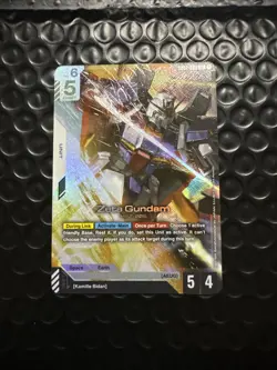 Gundam TCG Card Game Dual Impact GD02-069 LR Zeta Gundam MSZ-006 NM Rare - Image 1
