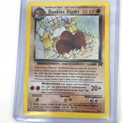 Pokemon Dark Dugtrio German Dunkles Digdri TCG Team Rocket Holo Card 6/82 - Image 1