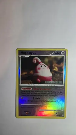 Happiny - [Diamond & Pearl] 052/123 Burger King Reverse Holo Pokemon Card - Image 5