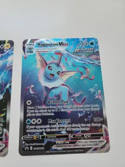 Vaporeon, Jolteon, Flareon VMAX jumbo Pokemon Cards Lot - Image 4