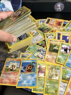 Vintage Pokemon Bulk Card Lot of 300+ WotC Includes Only Non-Holos Common-Rare - Image 3