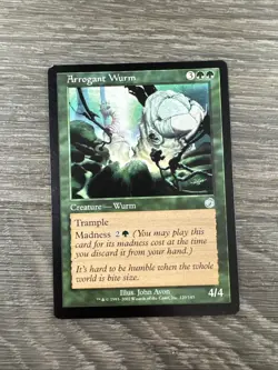 Arrogant Wurm - LP Regular #120 Uncommon Torment Regular MTG - Image 2
