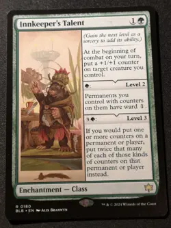 Innkeeper's Talent - BLB - MTG - EN - NM - 0189 - Image 1