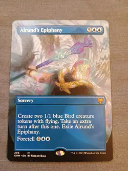 Alrund's Epiphany (Borderless) | #295 | Mythic | NM | Kaldheim - Image 1