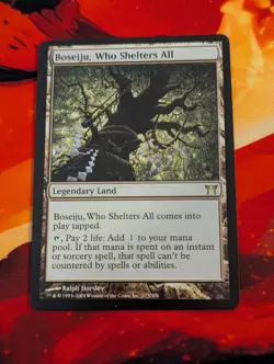 MTG Sticker CEDH Boseiju who shelters all Legendary Land - Image 1