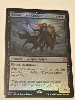 Bloodthirsty Conqueror Foundations Foil - Image 1