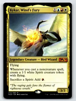 Kykar, Wind's Fury M Core Set 2020 # 212 NM Normal - Image 1