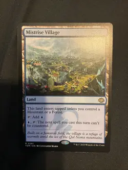 MTG Mistrise Village Tarkir: Dragonstorm Regular NM - Image 1
