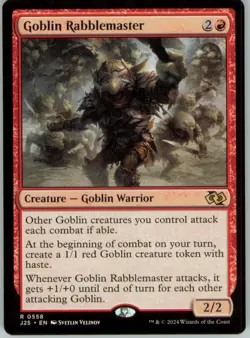 Goblin Rabblemaster R Foundations Jumpstart 558 NM - Image 1