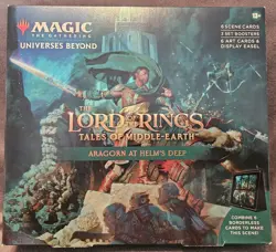 The Lord of the Rings: Tales of Middle-Earth Scene Box - Aragorn at Helm's Deep 195166207438 - Image 1