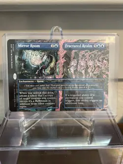 Mirror Room Fractured Realm Borderless Mythic 0337 Non-Foil MTG Duskmourn - Image 1