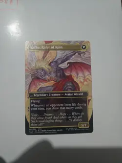MTG - Kefka, Court Mage (0322) (Borderless) - FINAL FANTASY NM - Image 2