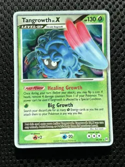 Tangrowth LV.X Level Up 99/99 Pokemon Arceus English LP 2009 - Image 1