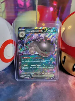 Paldean Clodsire Ex 59/91 Pokemon TCG S&V Paldean Fates Double Rare Holo NM - Image 1