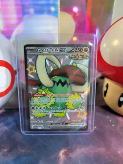 Great Tusk Ex 072 Pokemon TCG S&V Black Star Promo Holo NM - Image 1