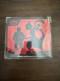 Pokemon Destined Rivals Pokemon Center Exclusive ETB Elite Trainer Box ✅ Trusted - Image 1