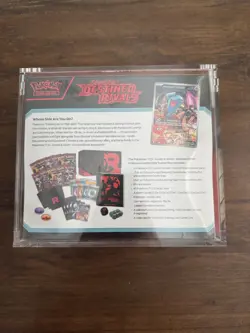 Pokemon Destined Rivals Pokemon Center Exclusive ETB Elite Trainer Box ✅ Trusted - Image 2