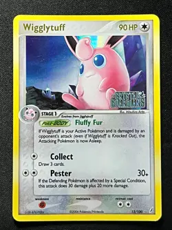 Wigglytuff 13/100 Crystal Guardians Reverse Holo Rare NEAR MINT 2006 Pokemon TCG - Image 1