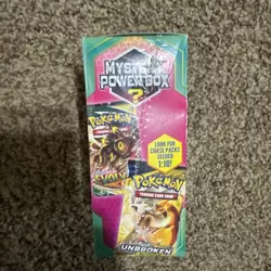 Pokemon Mystery Power Box Walmart MJHoldings 2022 Sealed 1:10 Odds 5 Packs 728192538599 - Image 3