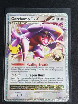 Pokemon Garchomp TCG 145/147 C LV.X 25th Anniversary Celebrations NM/M Condition - Image 1