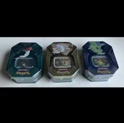 Tyranitar Slaking Darkrai Triple Whammy Tin Set of 3 Factory Sealed Pokemon - Image 5