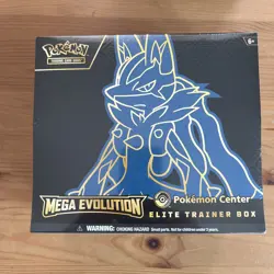 Pokemon Center Mega Evolutions Lucario Elite Trainer Box ETB Brand New - Image 2