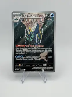 Pokemon Mega Evolution Clawitzer 141/132 Illustration Rare Holo NM - Image 1