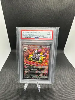 2023 Pokemon Obsidian Flames Revavroom ex Special Illustration Rare #224 PSA 9 - Image 1