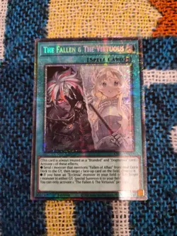 Yugioh - The Fallen & The Virtuous - CH01-EN019 - STARLIGHT RARE - Image 1