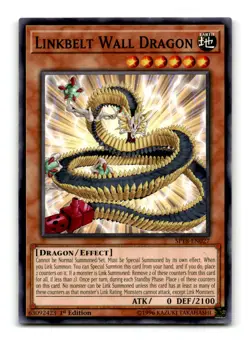 Linkbelt Wall Dragon - SP18-EN027 - YuGiOh-LP - Image 1