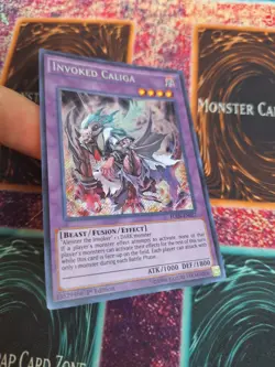 Yu-Gi-Oh! Invoked Caliga FUEN-EN027 Secret Rare 1st Edition Near Mint - Image 2