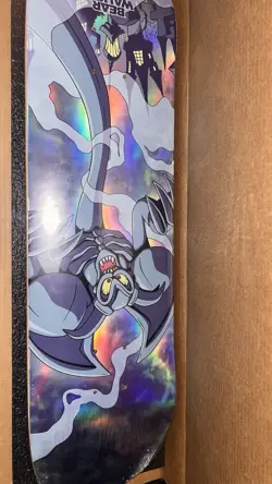 Holographic Toon Summoned Skull Yu-Gi-Oh Skateboard, #59/100!!! - Image 1