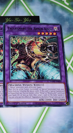 PHHY-EN036 Yaguramaru the Armor Ninja 1st Edition YuGiOh Cards - Image 1