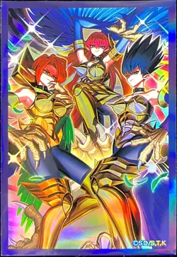 Yugioh Rush Duel Harpie Lady Sisters Triangle Beauty Official Sleeve 40piece NEW - Image 1