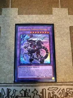YUGIOH TCG BORRELOAD FURIOUS DRAGON SDRR-EN042 ULTRA 1ST EDITION - Image 1