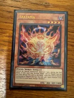 Yugioh Aratama BLMR-EN055 Ultra Rare 1st Edition NM - Image 1