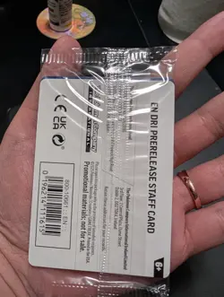 Pokemon TCG Destined Rivals Prerelease Staff Promo Cards Sealed Set of 4 - Image 2