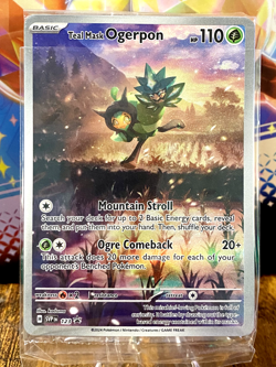 Teal Mask Ogerpon 123 Sv: Scarlet & Violet Promo Cards Holo (Sealed) - Image 1