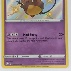 Dedenne SV051/SV122 Baby Shiny NM Shining Fates Pokemon TCG Card - Image 3