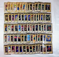 Yu-gi-oh Bandai Carddass Regular Cards 1998-1999 Vintage Japanese 74cards - Image 1