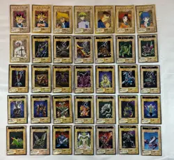 Yu-gi-oh Bandai Carddass Regular Cards 1998-1999 Vintage Japanese 74cards - Image 2