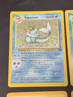 Vintage Pokemon Cards Rare Holo Lot WOTC 1999 MP/HP - Image 2