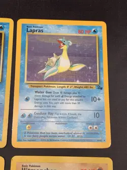 Vintage Pokemon Cards Rare Holo Lot WOTC 1999 MP/HP - Image 4