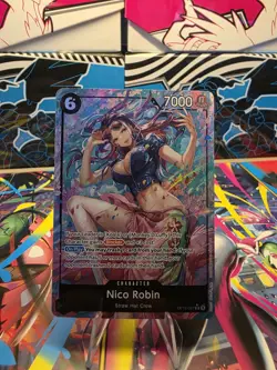 Nico Robin OP12-087 Alternate Art One Piece Card English Legacy of the Master - Image 1