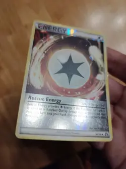 Pokemon Rescue Energy 90/102 Triumphant Reverse Holo Uncommon card MP 2010 - Image 3