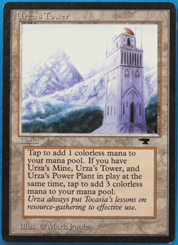 Urza's Tower (b Mountain) Antiquities NM Land Uncommon CARD (499631) ABUGames - Image 1