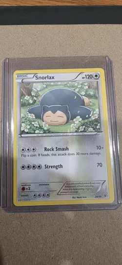 Snorlax Kalos Starter Set Regular Moderate Play English Pokemon Card - Image 1